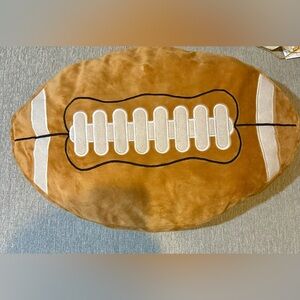 Football Shaped Throw Pillow